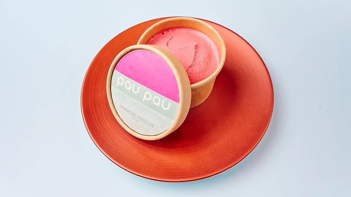 paupau Raspberry Hibiscus Sorbet 160g