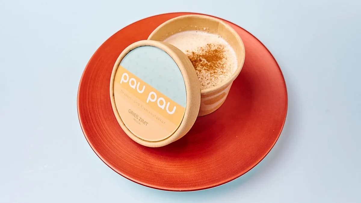 paupau Semolina Cinnamon Ice Cream 160g