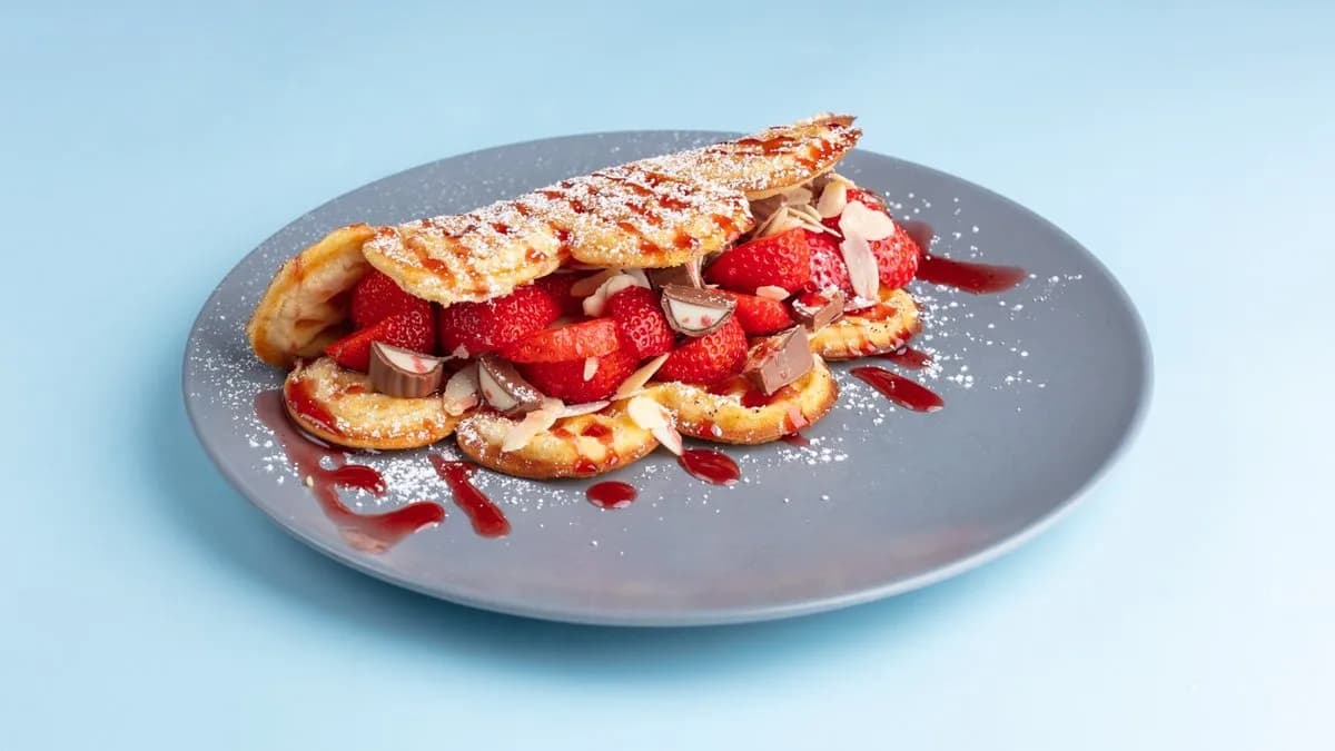 Waffle Strawberry