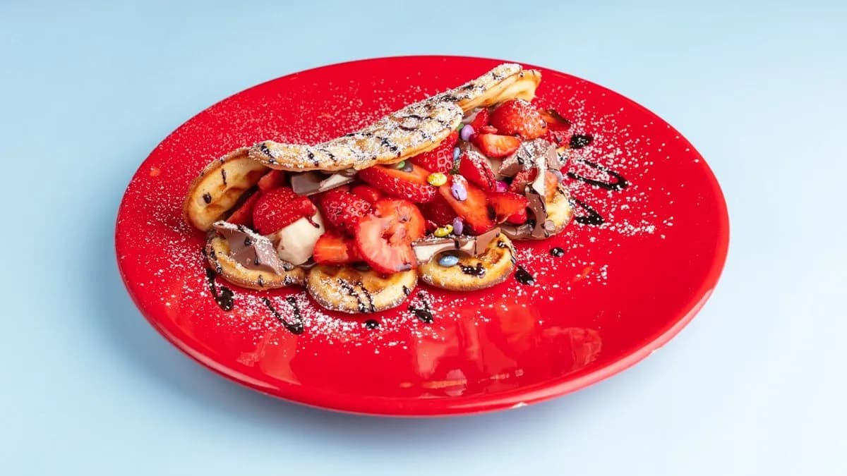 Vegan whole grain waffle