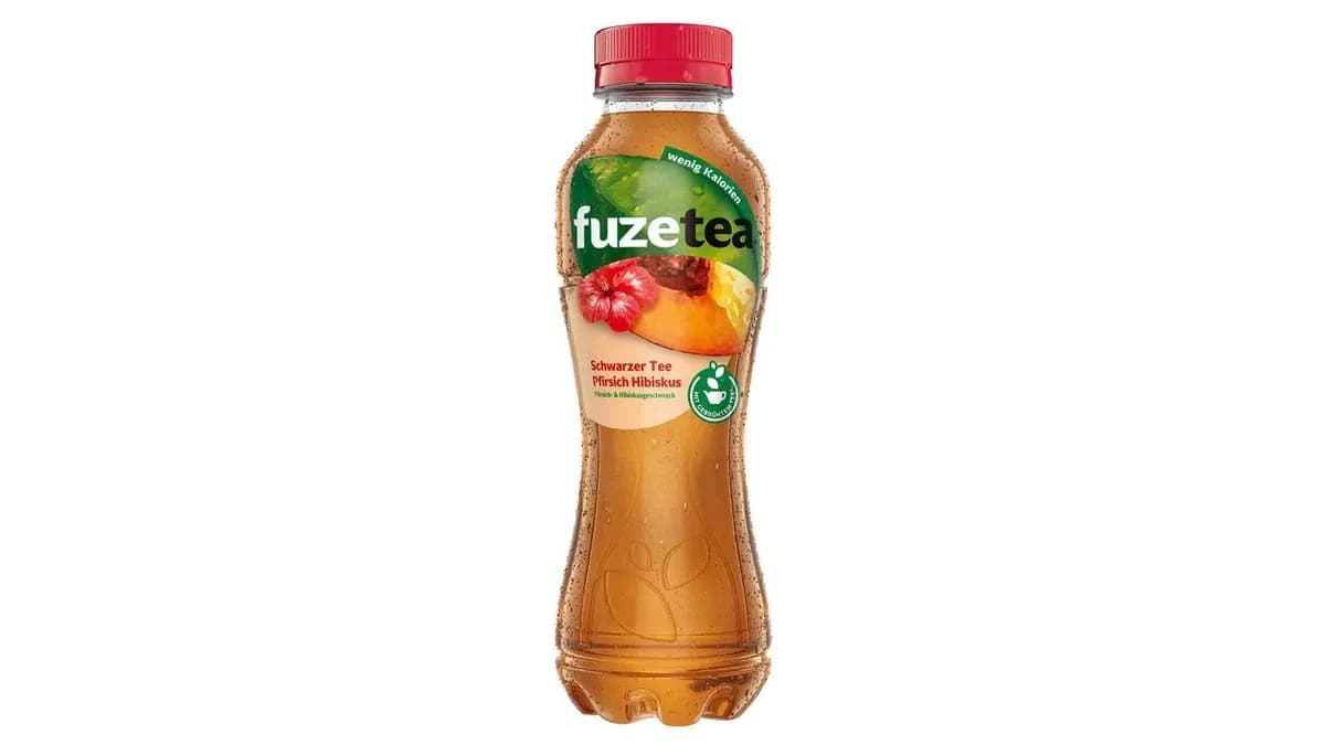 Fuze Tea Black Tea Peach-Hibiscus 0.4l