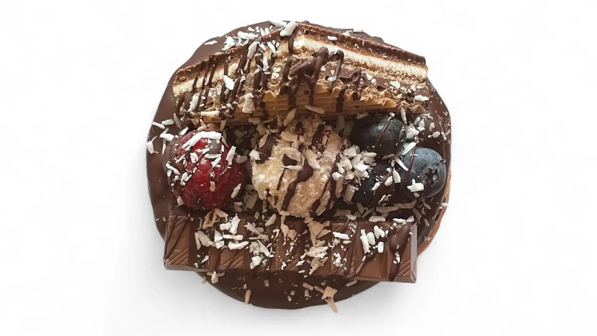 Crown Donut Knoppers, Raffaello und Kinder Schokolade