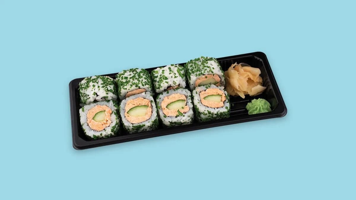 Spicy Salmon Inside Out