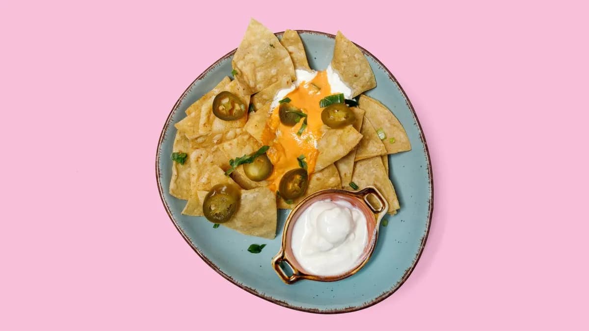 01. Nachos with Cheese