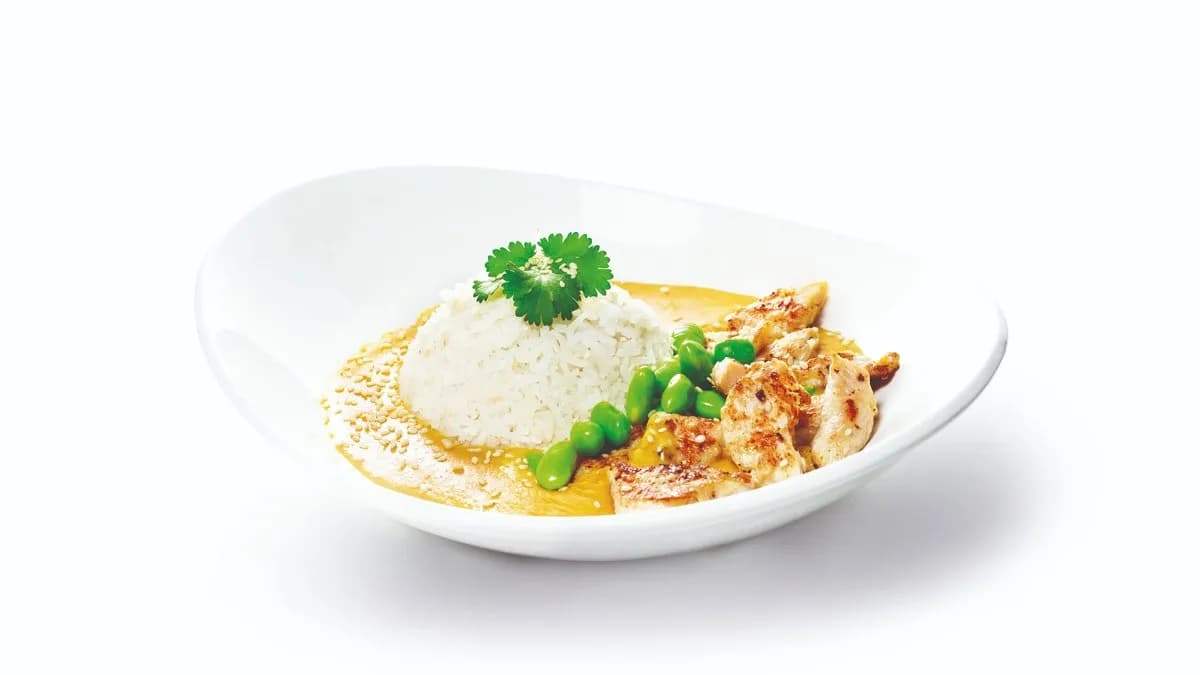 Korma Curry Chicken Menü