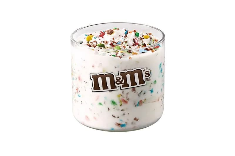 McFlurry® M&M's®-szel és választható öntettel
