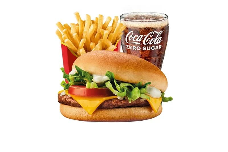 Sajtburger Fresh McMenü Plusz