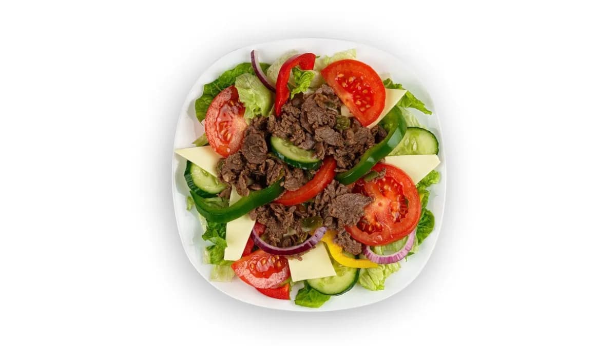 Steak & Sajt saláta