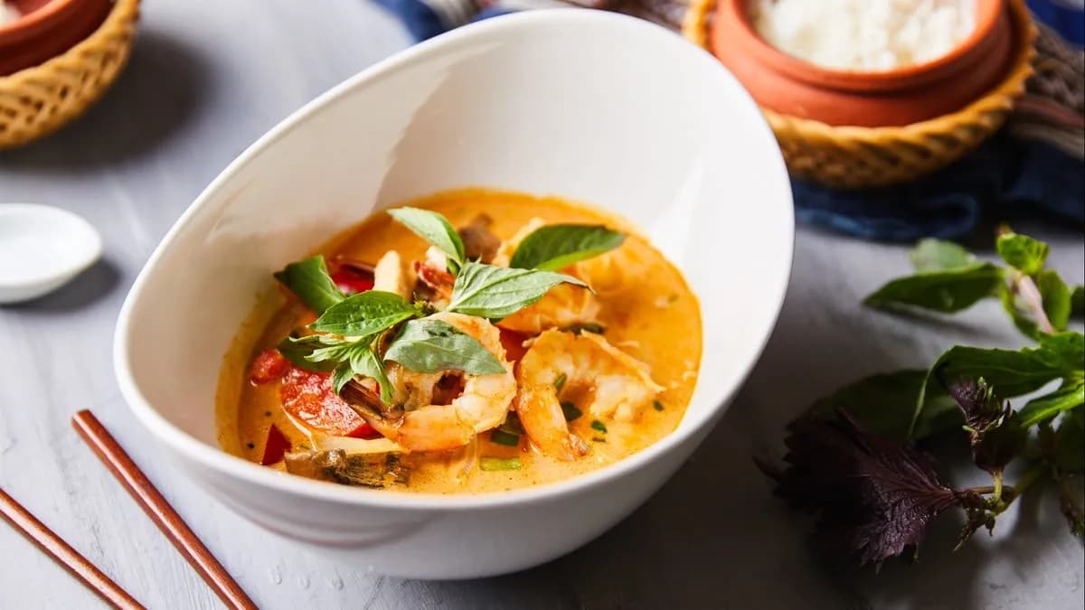 Sárga curry rizzsel