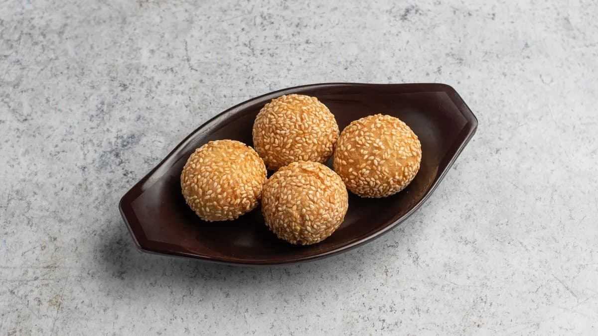 Szezámmagos gombóc