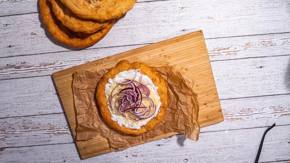 Gluténmentes Nutellás Lángos