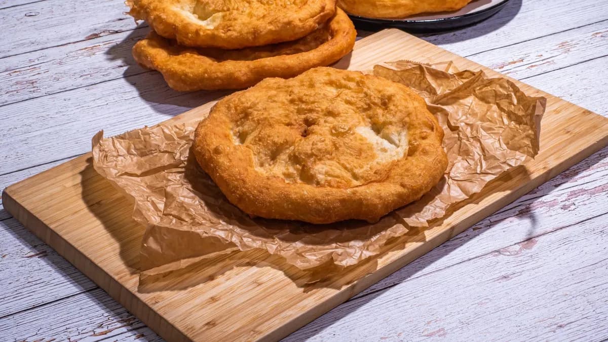 Sima Lángos - Plain Lángos