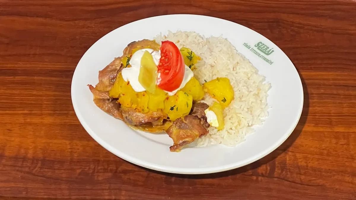 Kemencében sült csirkecomb filé