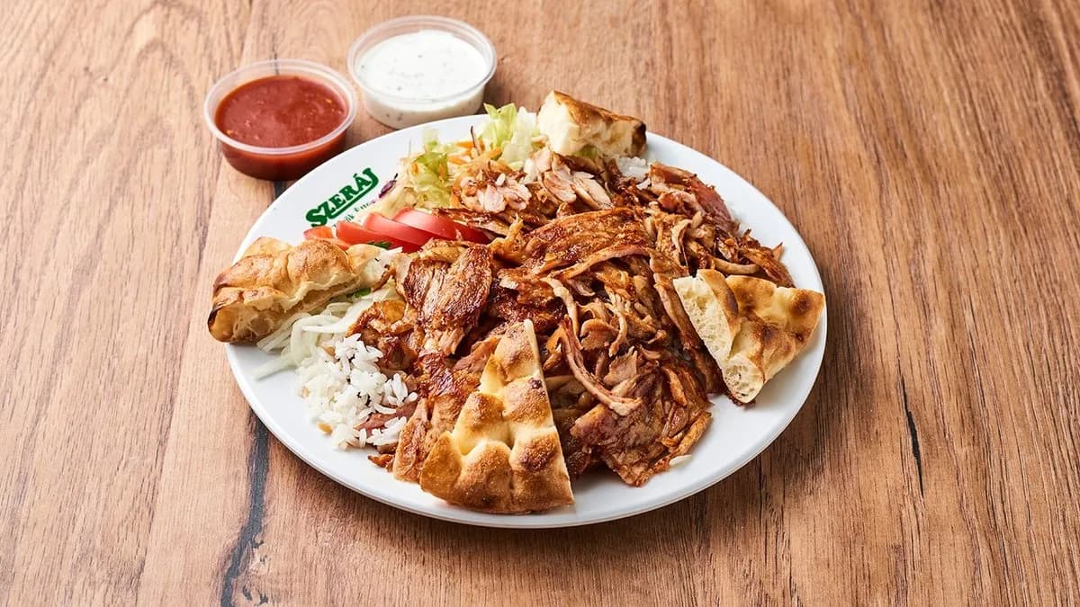 Csirke Döner Kebab Tál