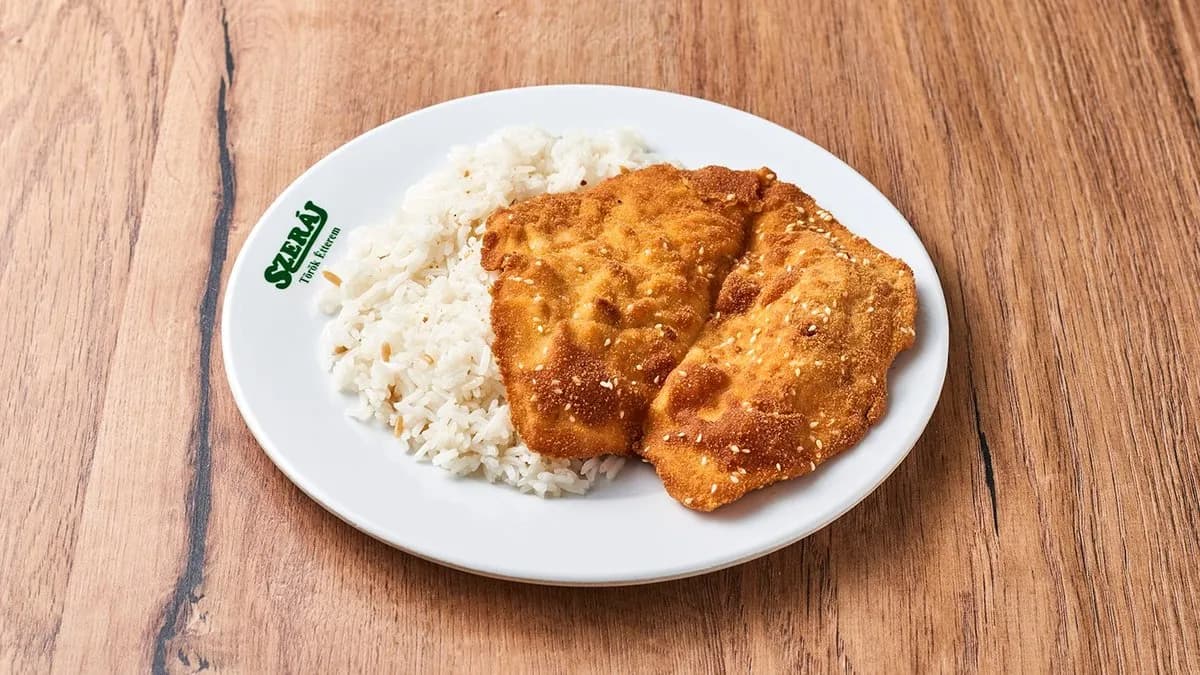 Szezámmagos Rántott Csirkemell