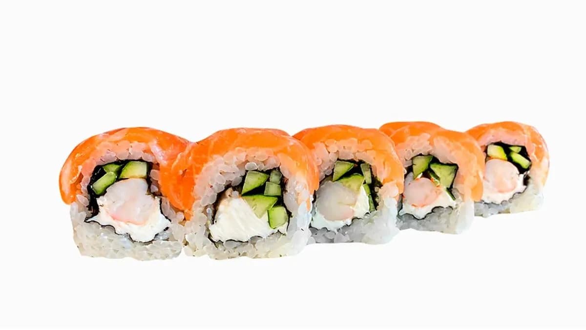 Philadelphia garnéla roll (8 db)