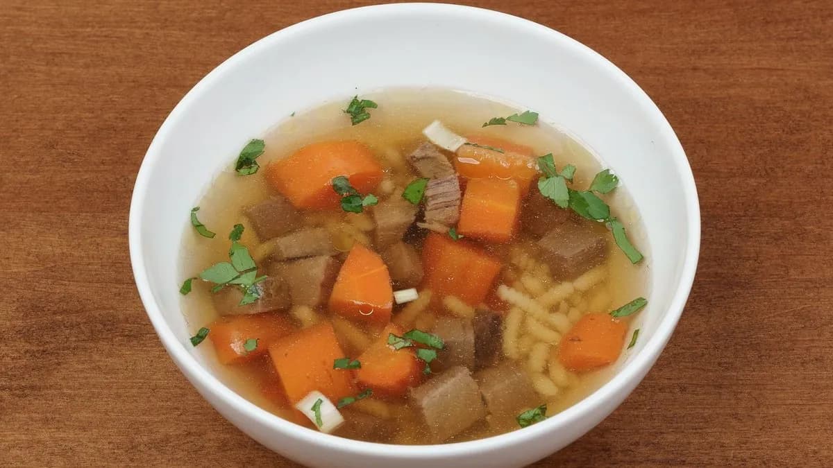 Marhahúsleves gazdagon