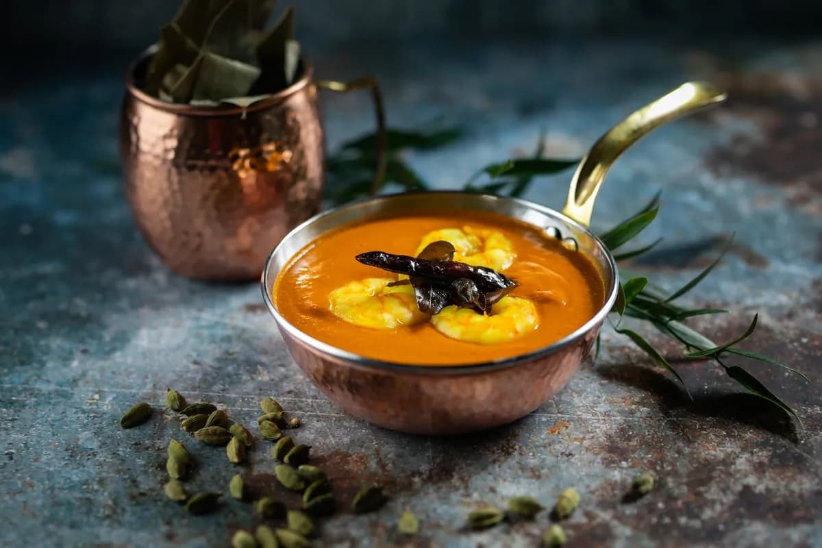 MADRAS PRAWN CURRY 🌶