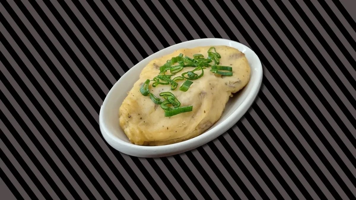 Cheddar sajtos burgonyapüré