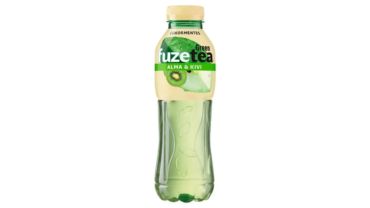 FUZETEA Zero alma-kivi ízesítéssel 500 ml