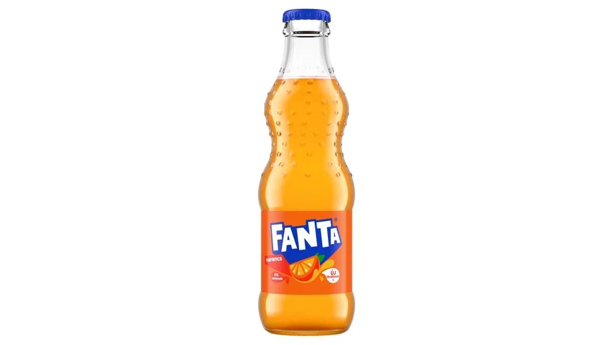Fanta narancs szénsavas üdítőital cukorral és édesítőszerekkel 330 ml