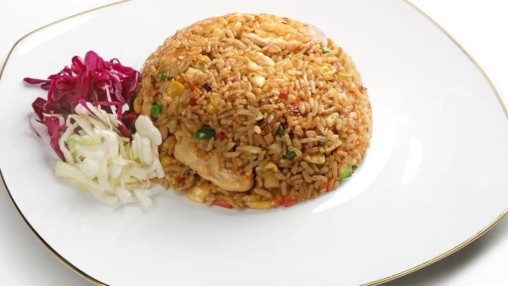 N2. Szójaszószos rizs csirkével