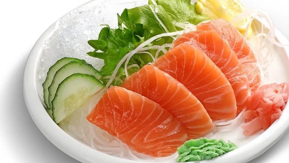 K1. Lazac sashimi 5 db