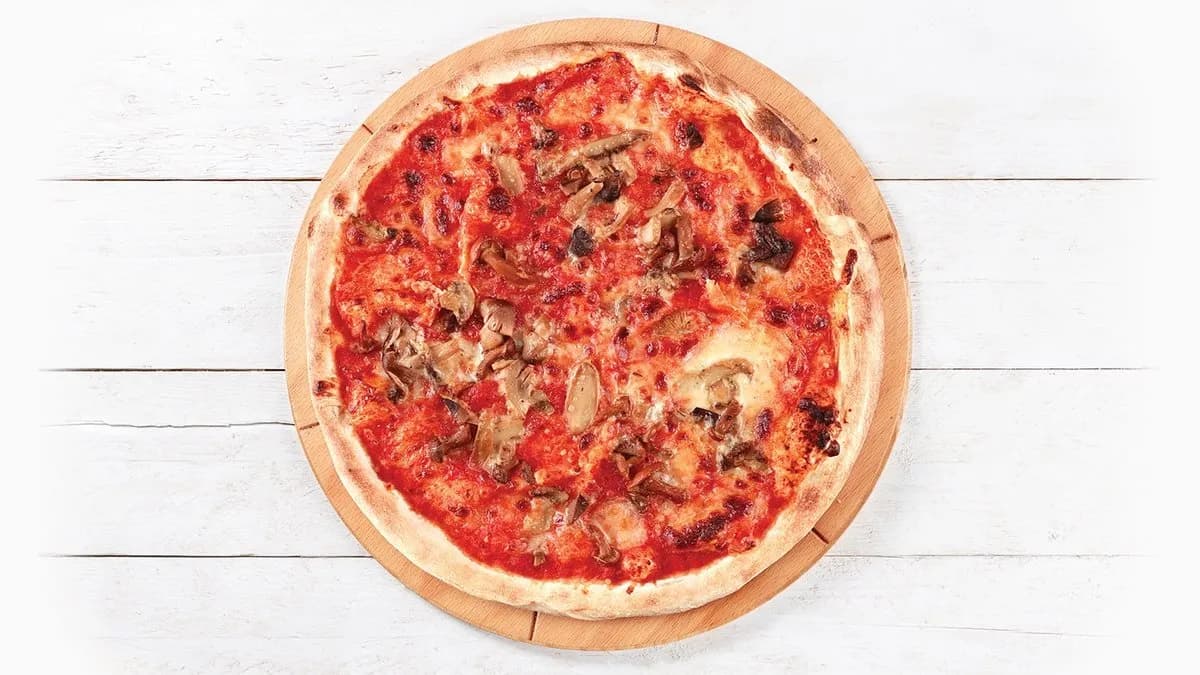 Pizza Funghi (Vegetáriánus)