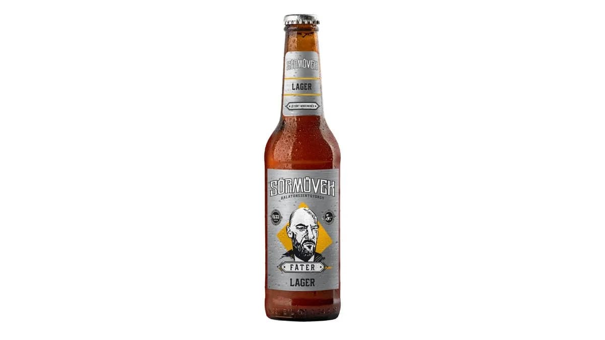 Sörművek Fater lager 0,33 l