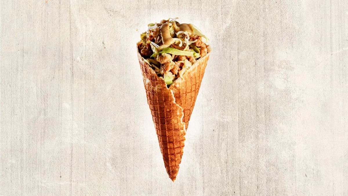 Sörös-mustáros-mézes tölcsér