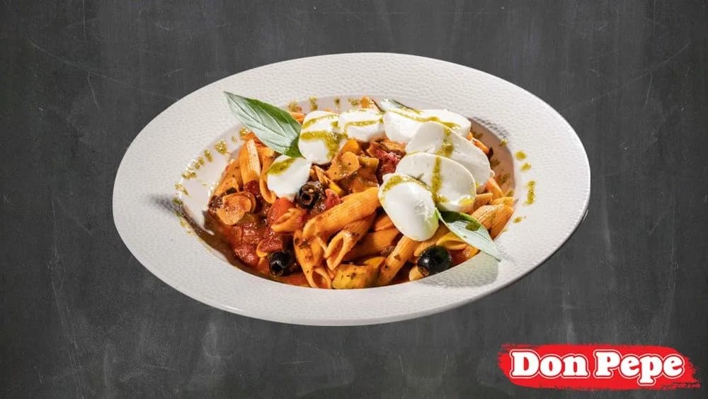 Mediterrán zöldséges penne