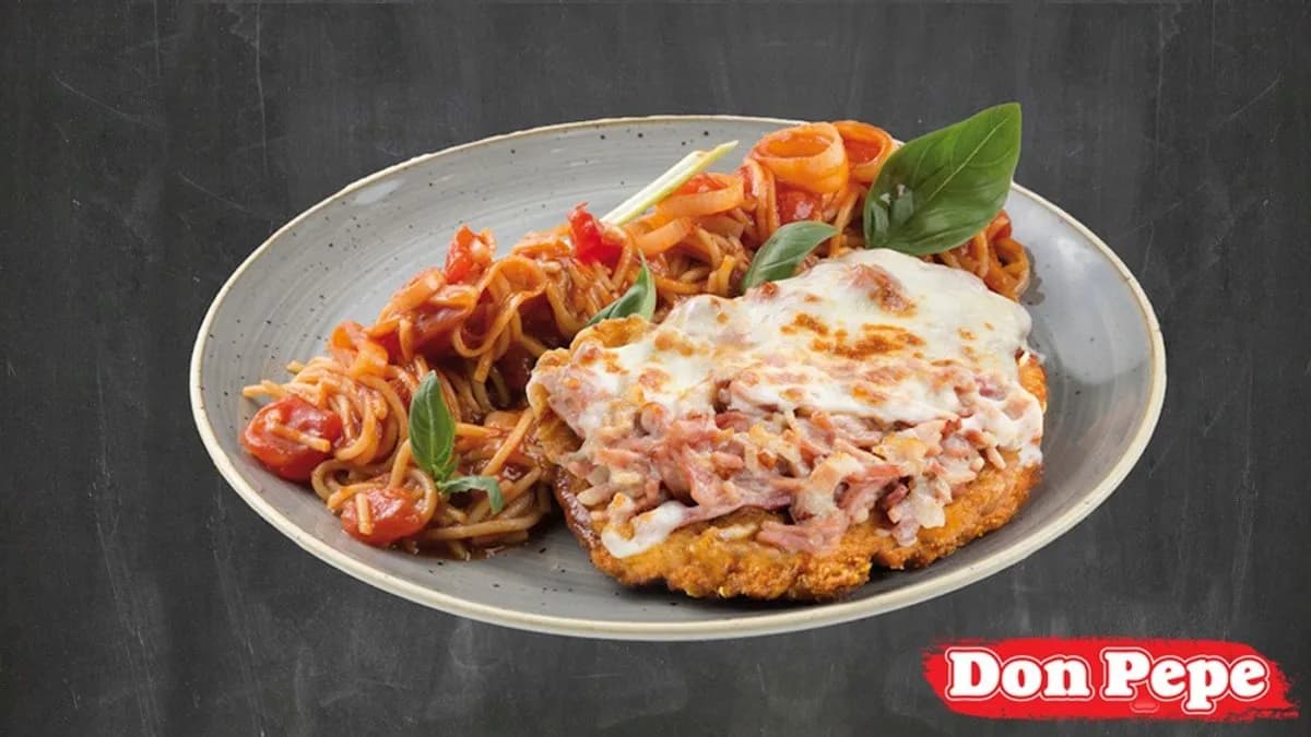 Chicken Parmigiana alla Carbonara