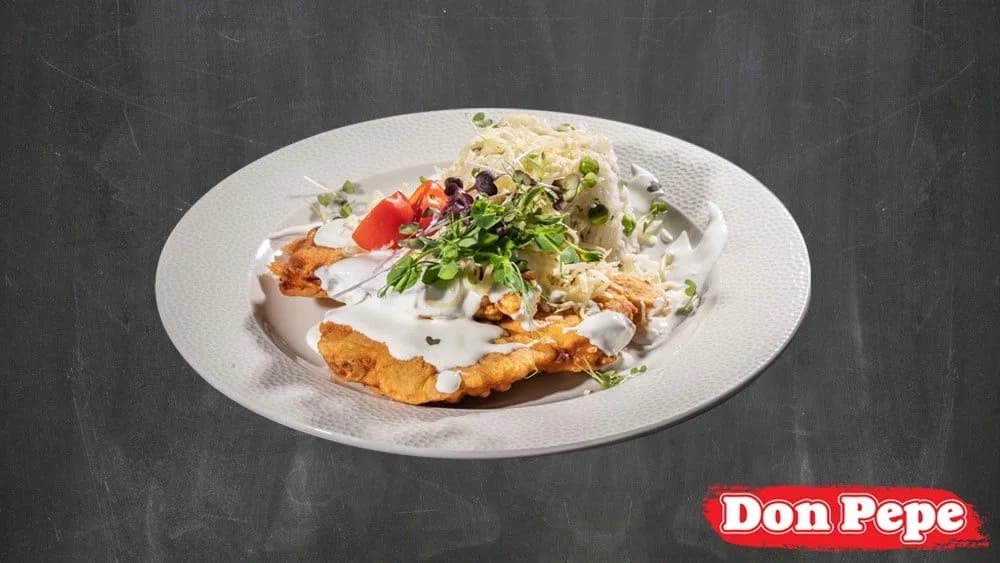 Párizsi bundás borda rizi-bizivel