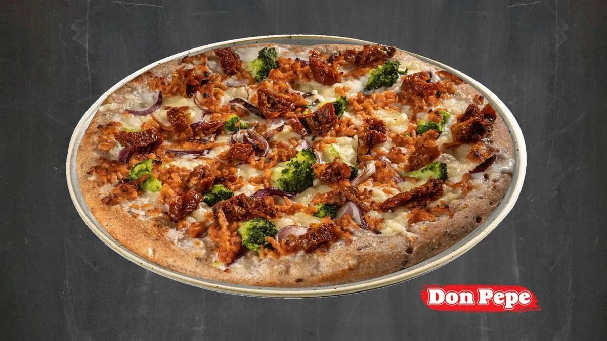 Vegán Fokhagymás -"Tejfölös" Nemtonhalas Pizza