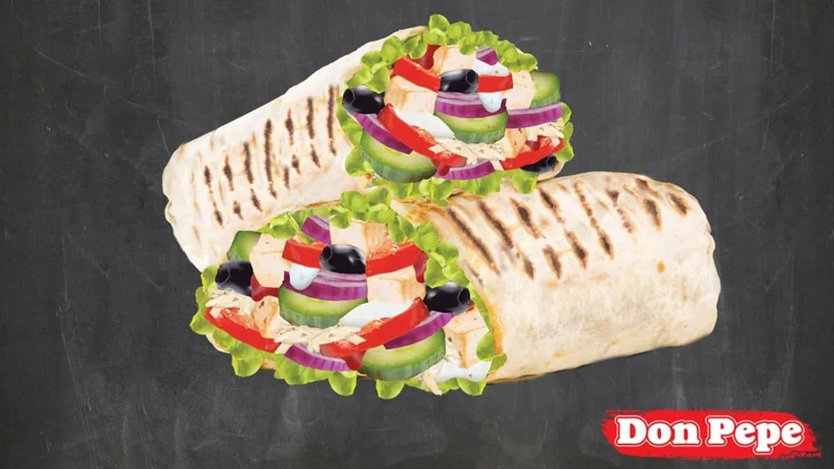 Vegán Gyros tekercs