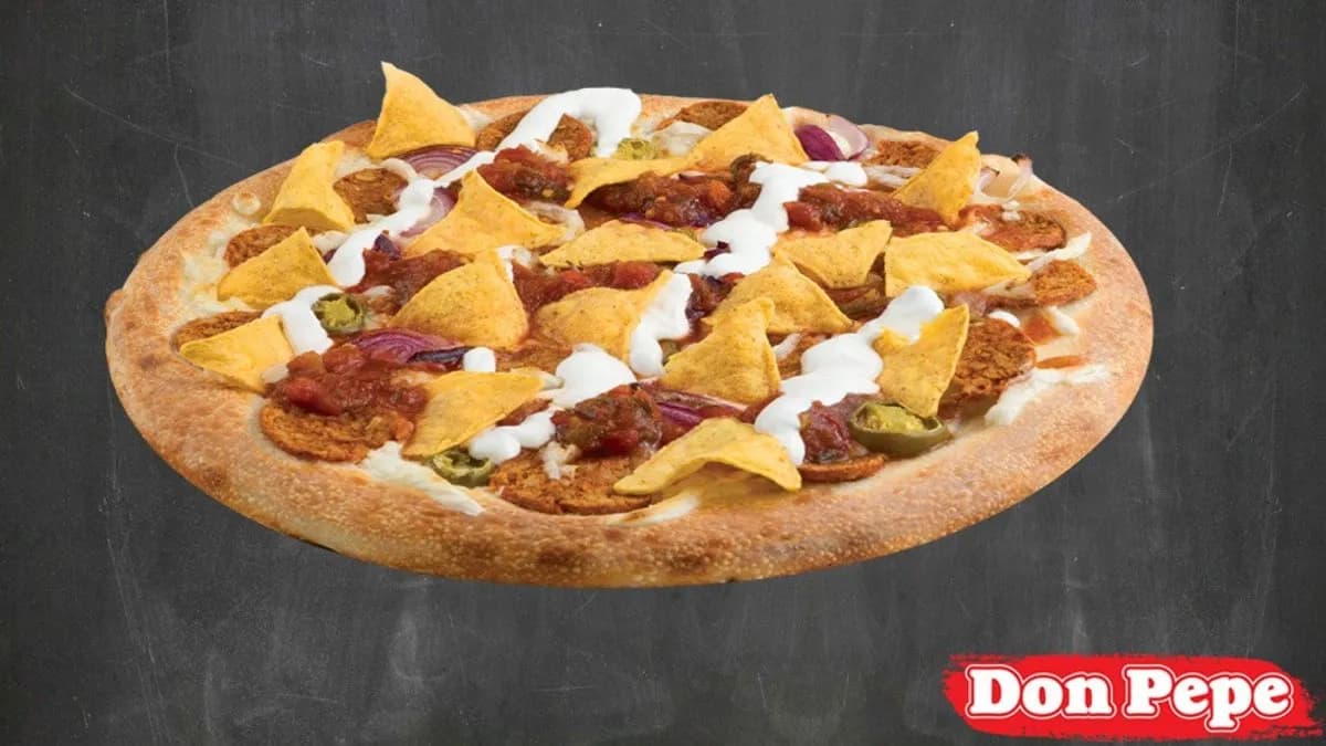 Vegán mint a moziban! pizza