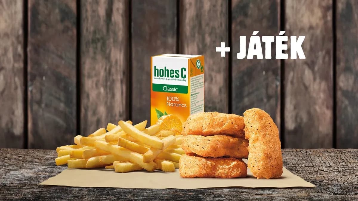 King Jr™ 4 db Nuggets Menü