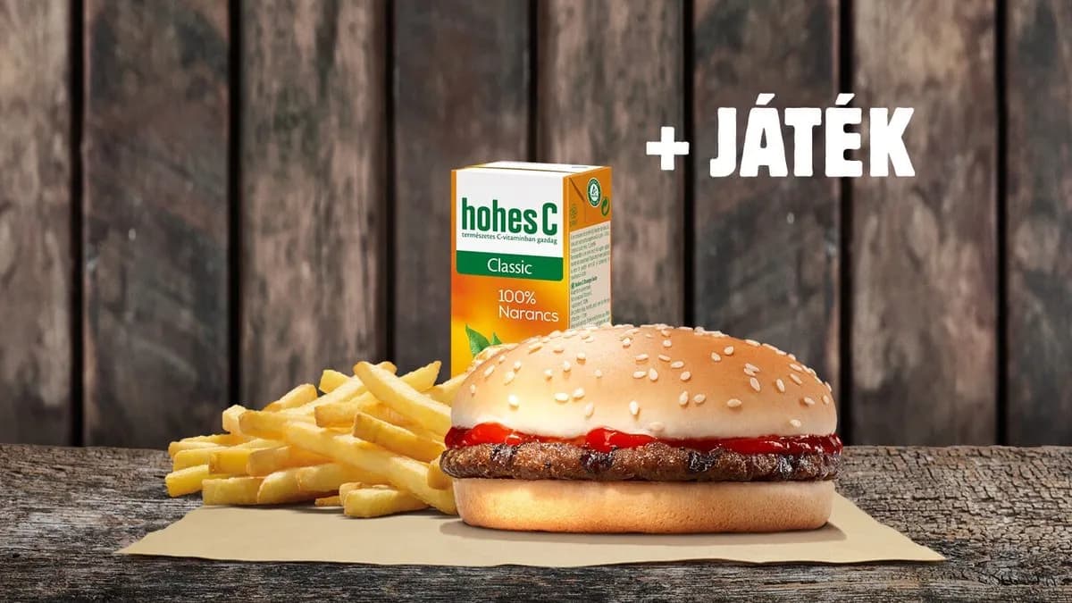 King Jr™ Hamburger Menü