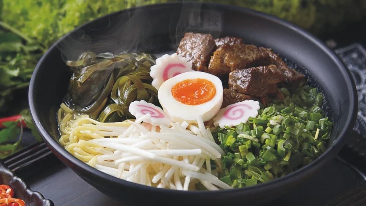 Fried Beef in Red Sauce Ramen A1