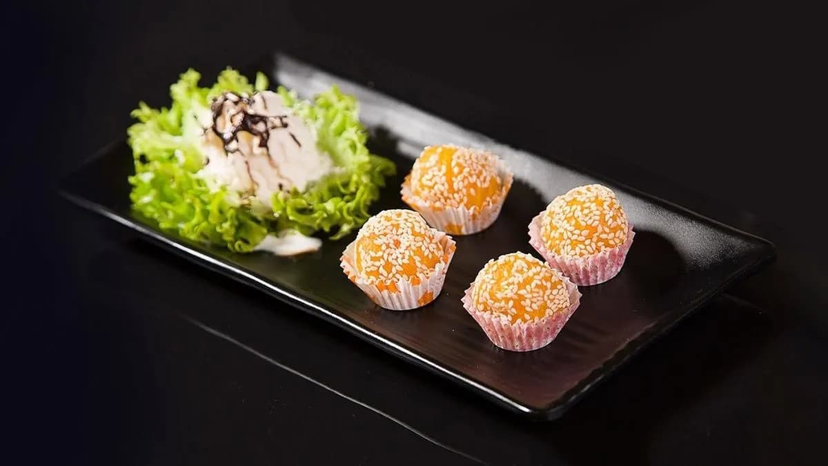 Fried Sesames Rice Balls C27