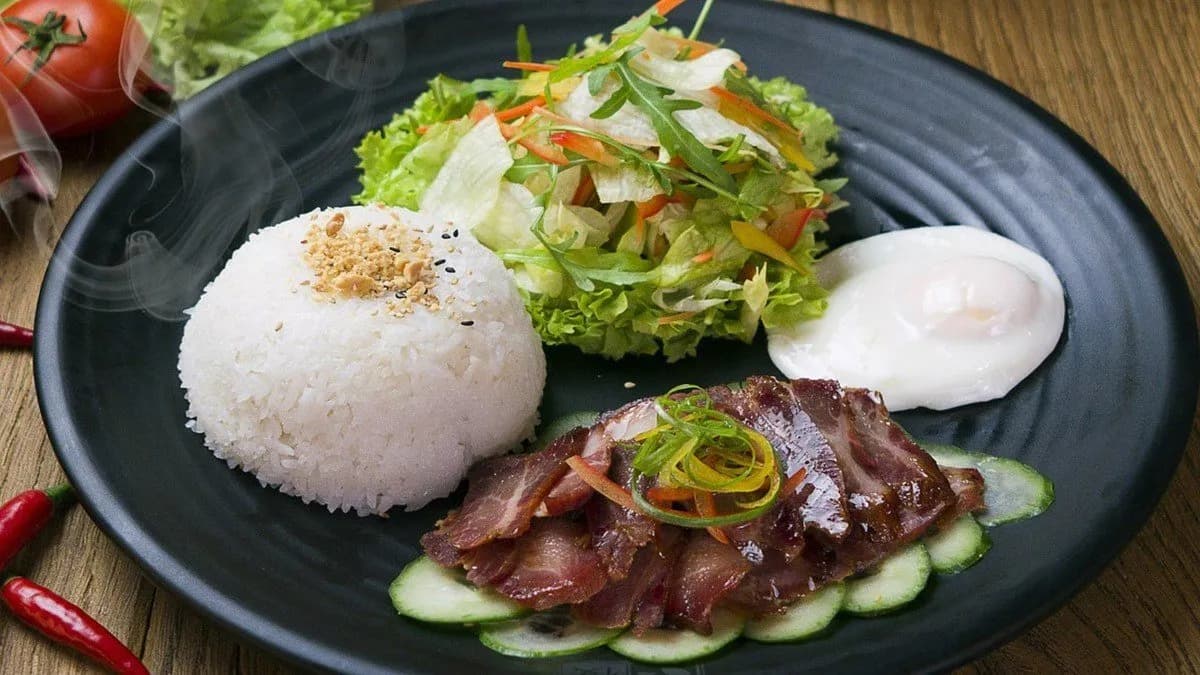 Cantonese BBQ Pork Rice Bowl B8