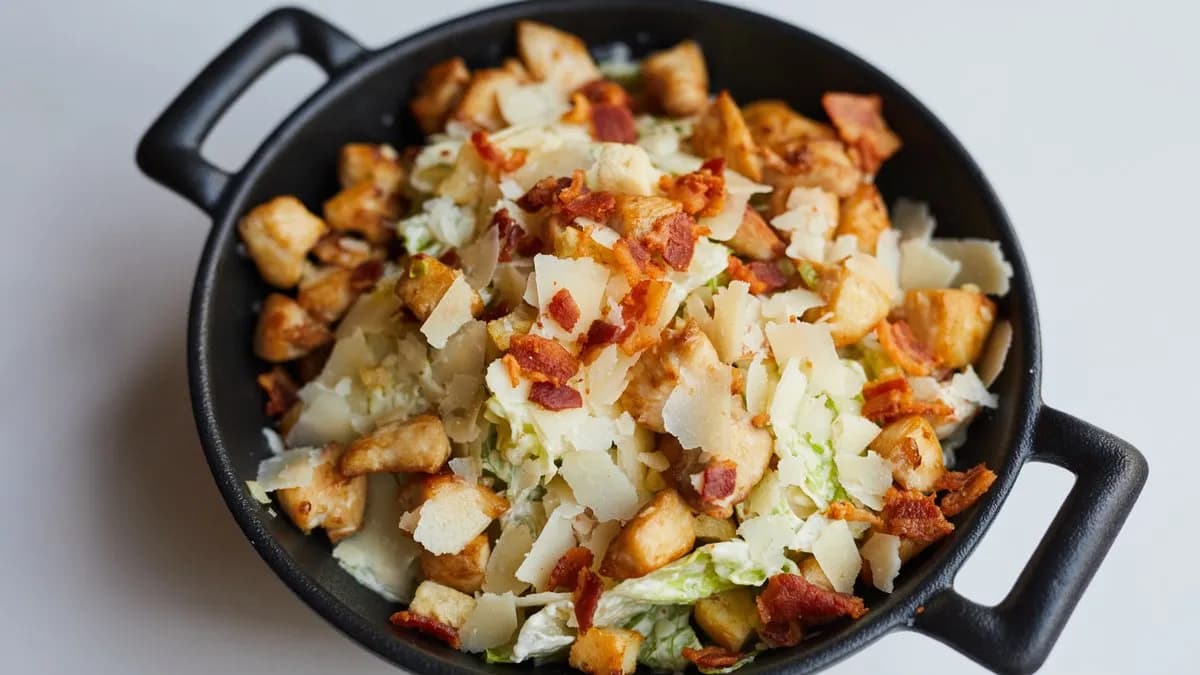 Cézár saláta csirkemellel