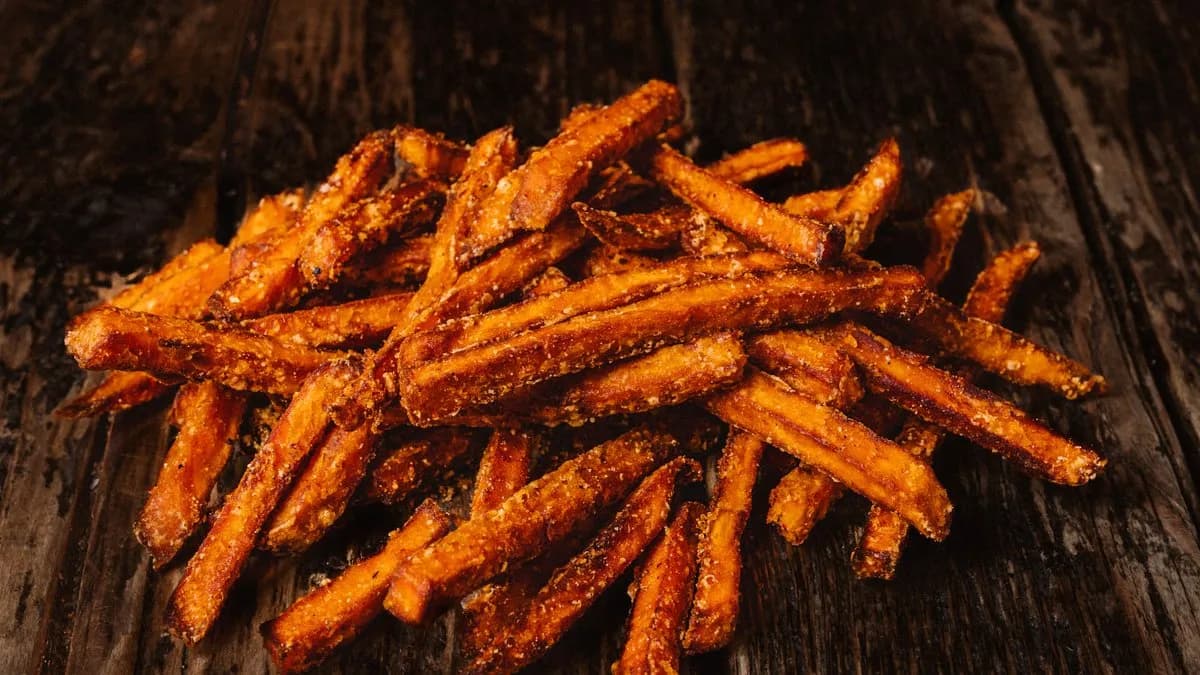 Édesburgonya hasáb