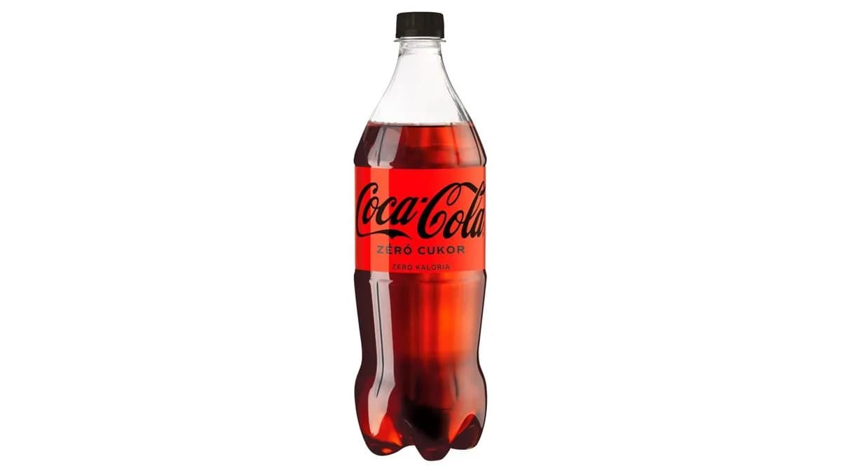Coca-Cola Zero szénsavas üdítőital 1 L