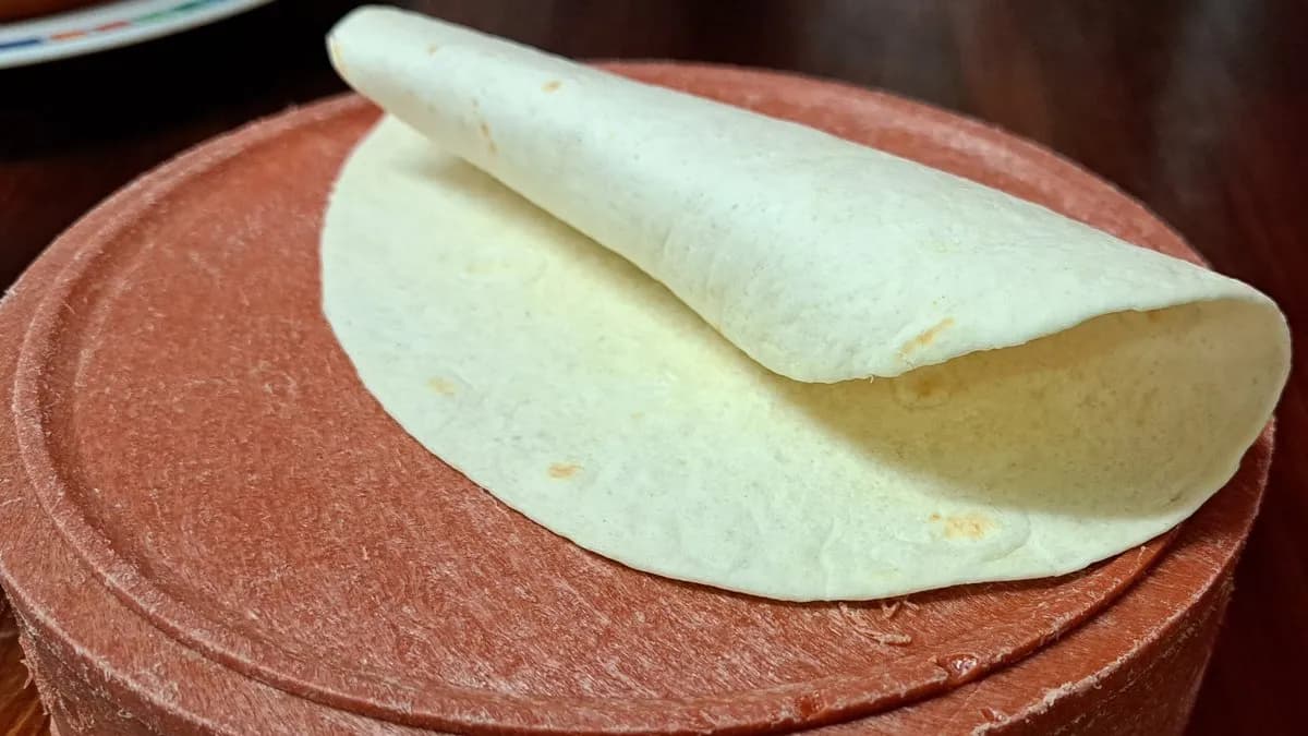 Búzalisztes tortilla
