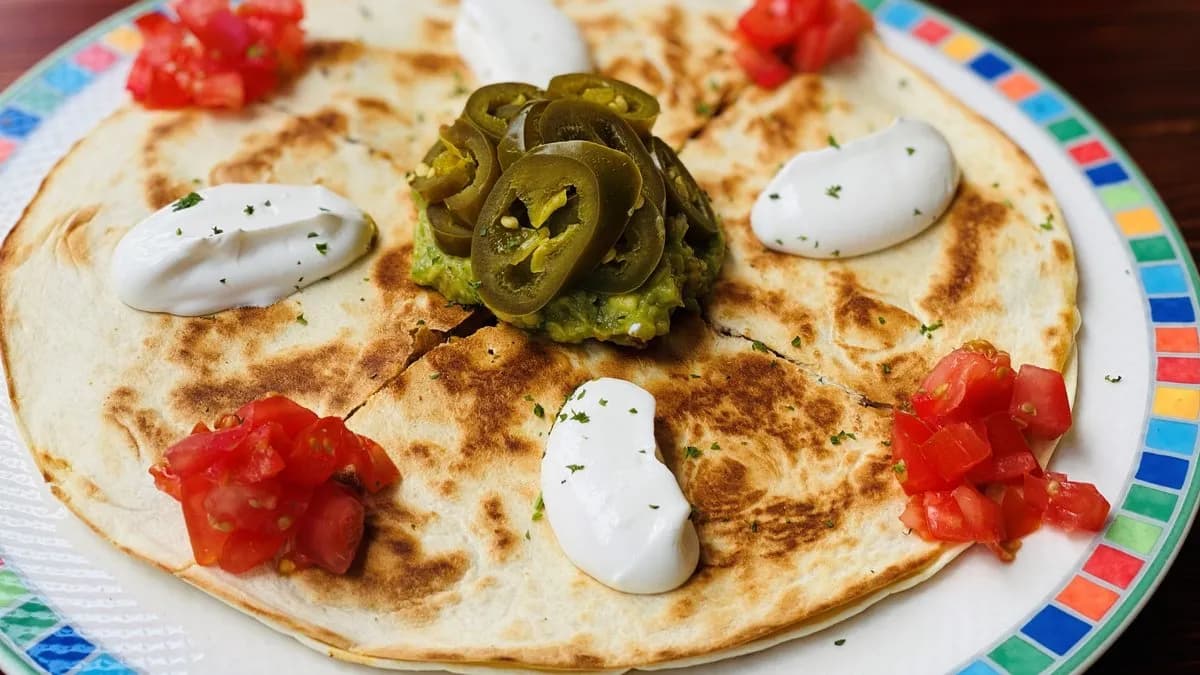 Iguana Quesadilla - vegetáriánus