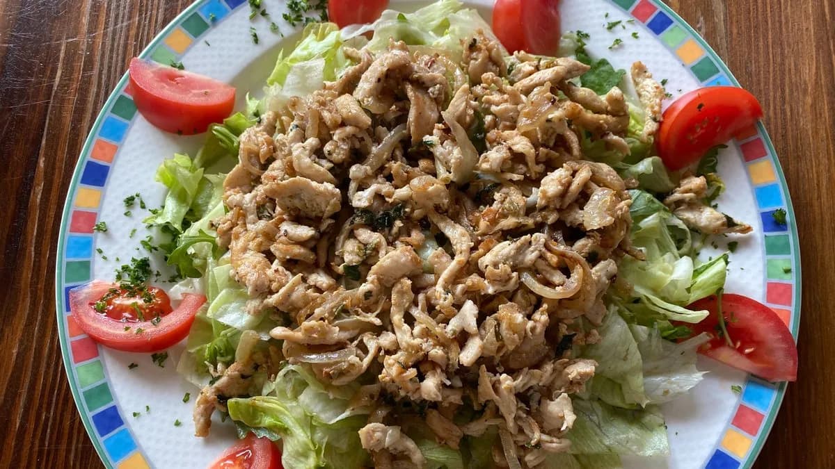 Fajita Csirke Saláta