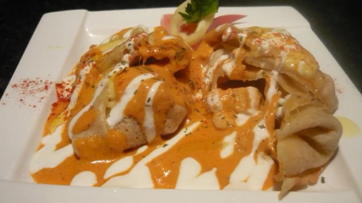 Hortobágyi palacsinta csirkepaprikással