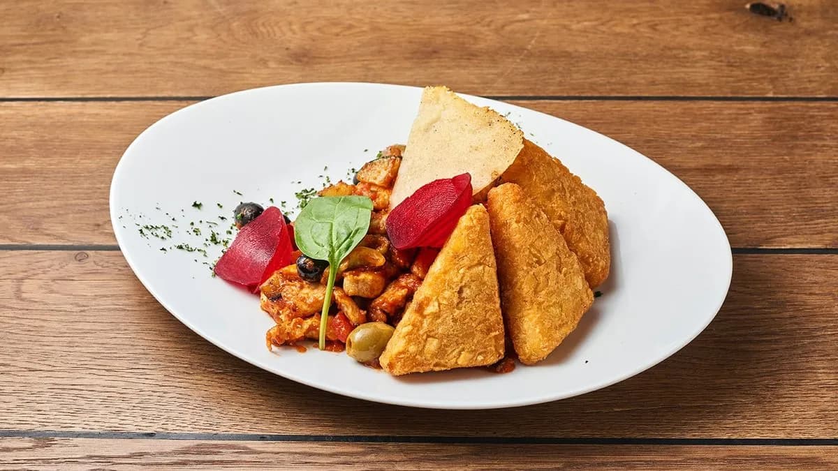 Grillezett csirkemell csíkok vian módra ratatouille-jal