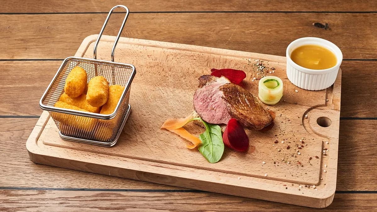 Narancsos grillezett kacsamell filé